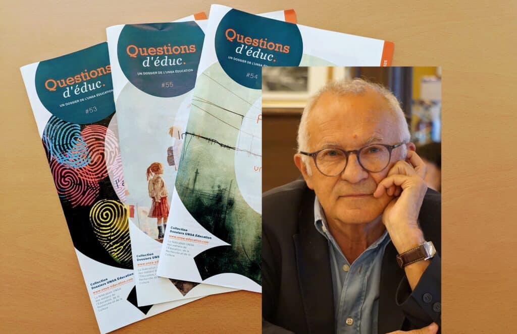 François Dubet dans le prochain numéro de Questions d'éduc